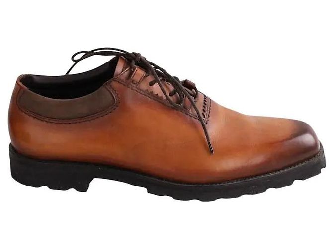 Scarpe stringate Berluti in pelle camel Cammello