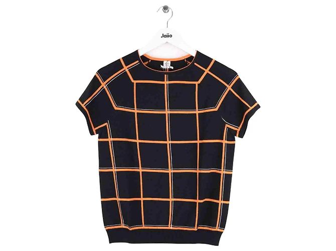 Pull Hermès en laine noir