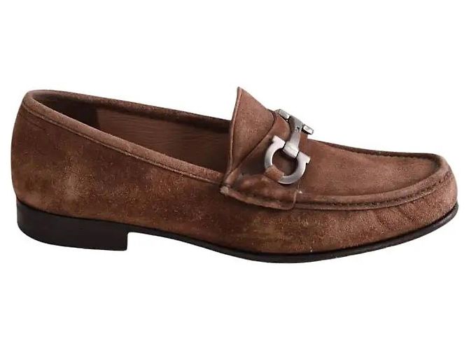 Salvatore Ferragamo Mocassins marron