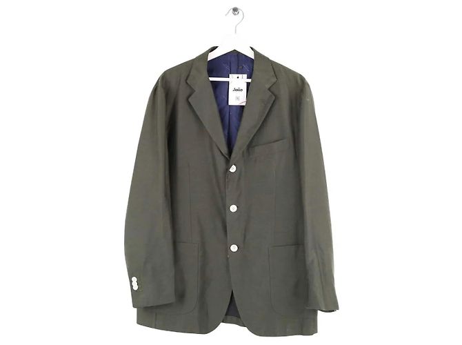 Traje Kiton de algodón caqui