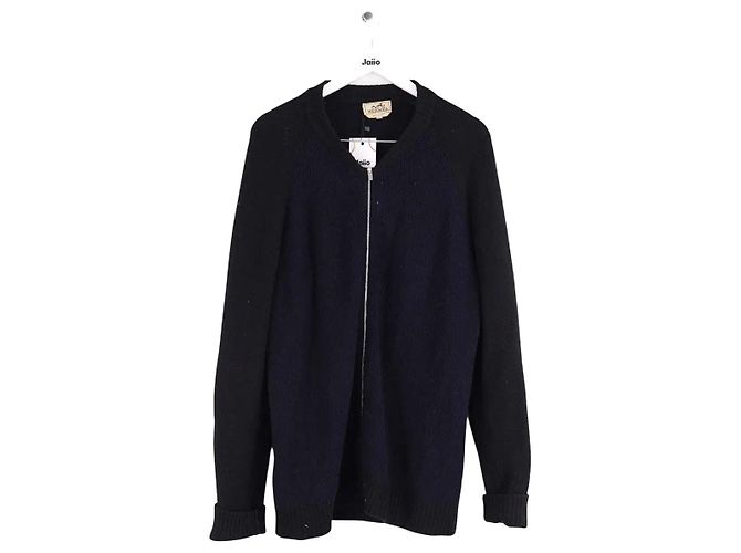 Hermès Blaue Weste