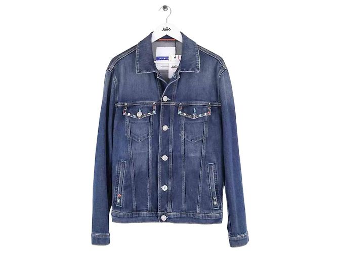 Giacca in cotone blu Jacob Cohen