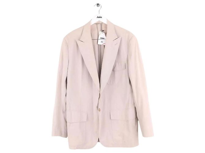 Giacca Hermès in cotone beige