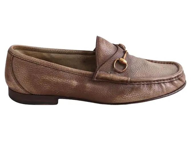 Gucci Mocasines camel Camello