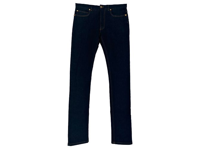 Versace Taylor-Fit Jeans in Black Cotton