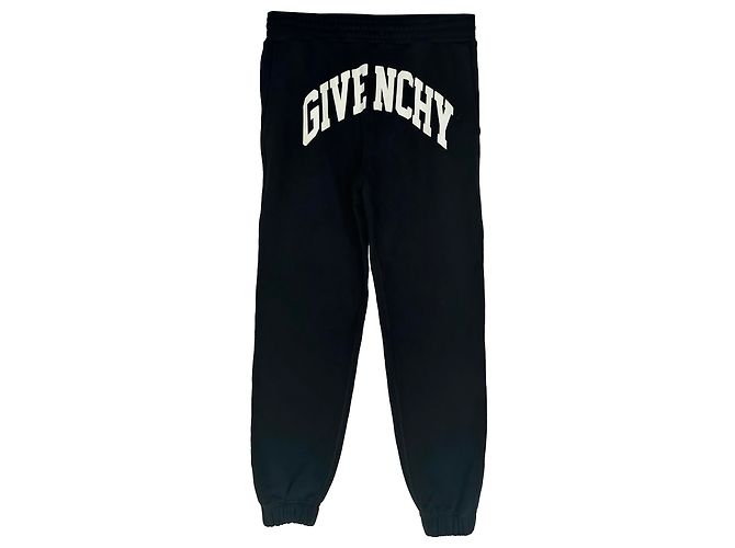 Givenchy Jogginghose mit Logo-Print aus schwarzer Baumwolle