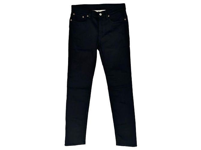 Vaqueros Slim-Fit Acne Studios en algodón negro