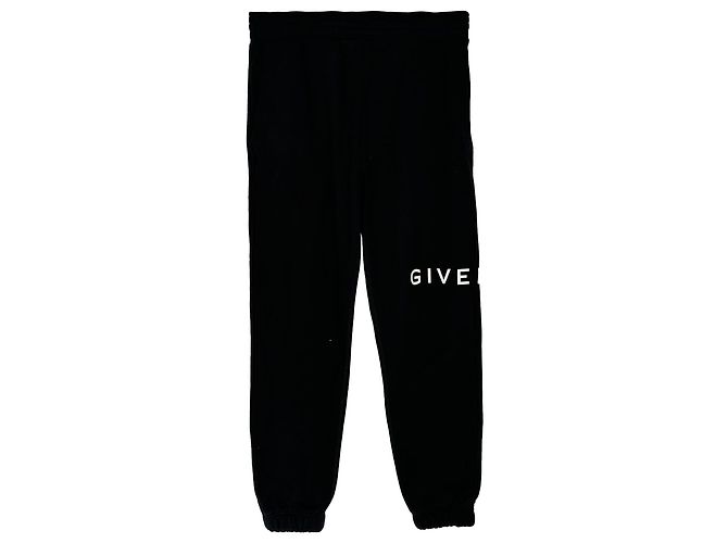 Givenchy Jogginghose mit Logo-Print aus schwarzer Baumwolle