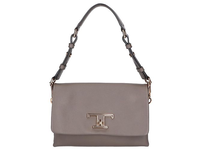 Borsa a tracolla TOD'S T Timeless Turnlock Marrone