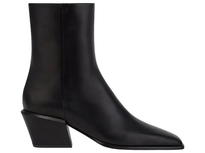 Paris Texas Bettina Schwarze Lederstiefeletten