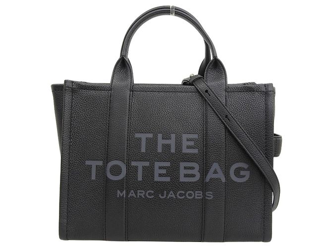 Bolso Tote de piel Marc Jacobs Medium Negro