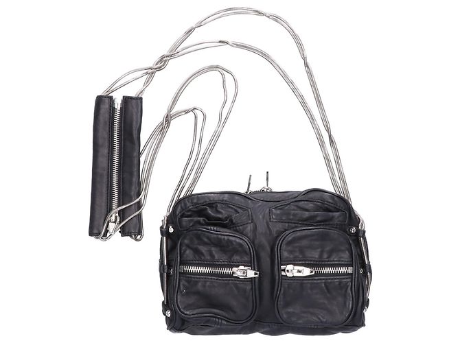 Borsa a tracolla Alexander Wang Brenda Chain Nero