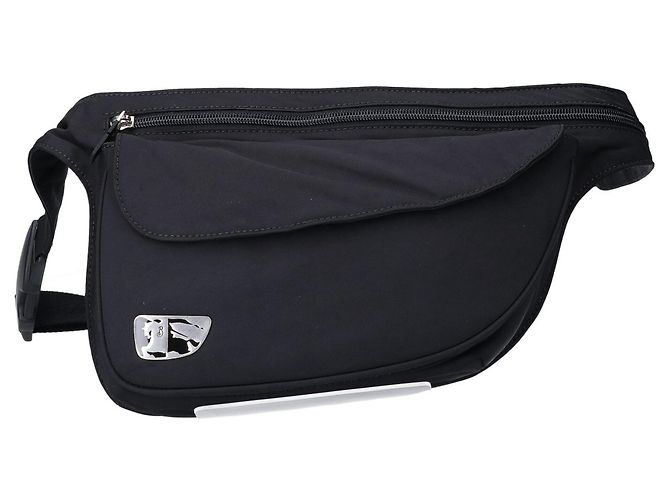 Borsa cintura Burberry Shield da uomo Nero