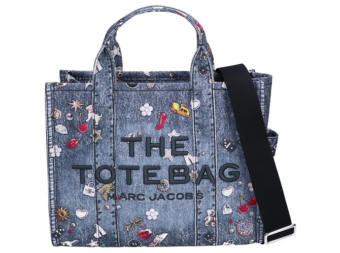 Bolso Tote Medium Marc Jacobs Trompe Loeil Trinket Multicolor
