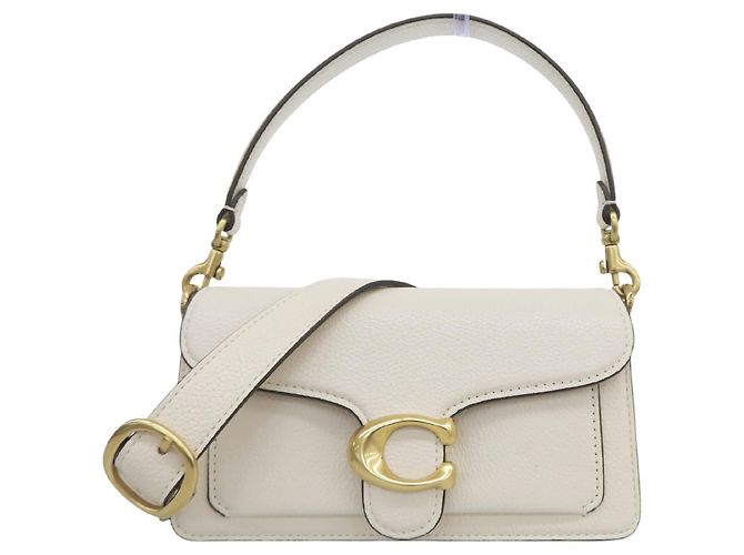Bolsa de Ombro COACH Tabby para Mulheres Branco