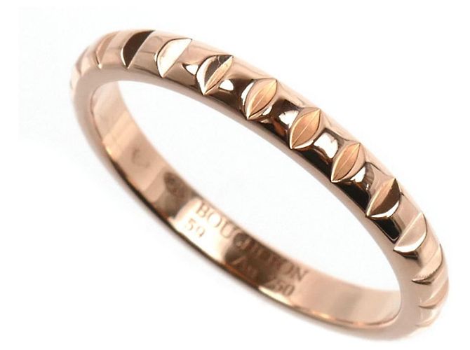 Boucheron 18K Pink Gold Quatre Clou de Paris Medium Ring