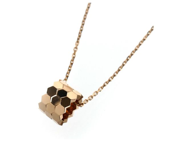 Collar de cuentas Chaumet en oro rosa de 18K