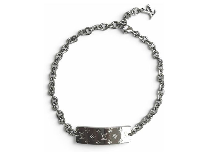 Pulsera Bold Charm Monogram Louis Vuitton Plata