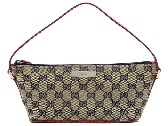 Gucci Beige GG Canvas Boat