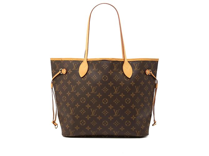 Louis Vuitton Brown Monogram Neverfull MM Marron