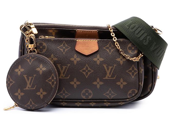 Louis Vuitton Brown Monogram Multi Pochette Accessoires Marrom