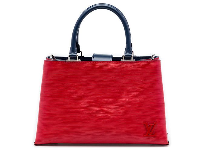 Louis Vuitton Red Epi Kleber PM Rouge