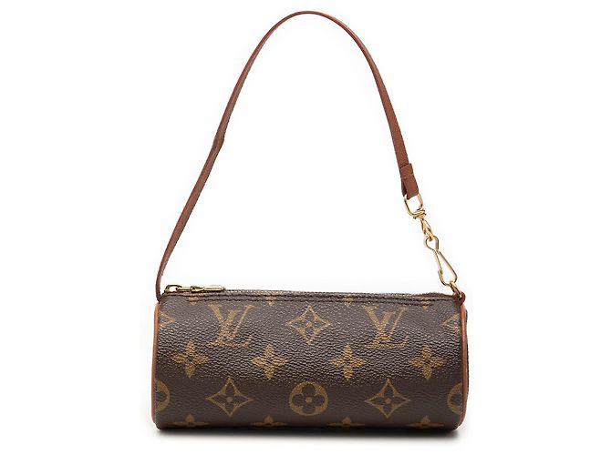 Louis Vuitton Brown Monogram Papillon Pochette Marrom