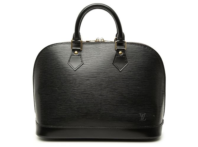 Louis Vuitton Black Epi Alma PM Noir
