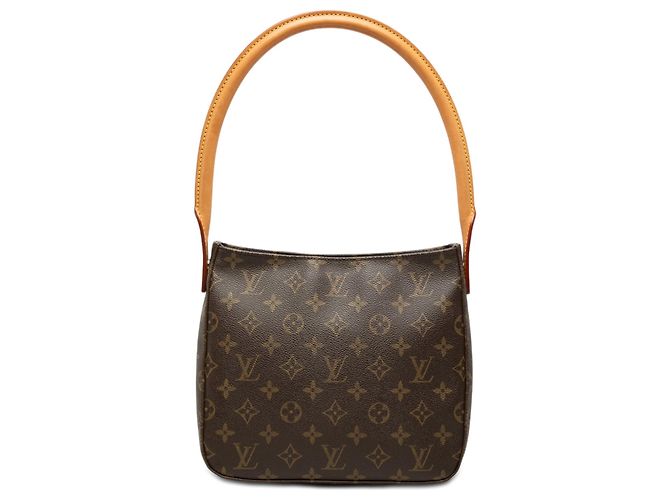 Louis Vuitton Brown Monogram Looping MM Marron