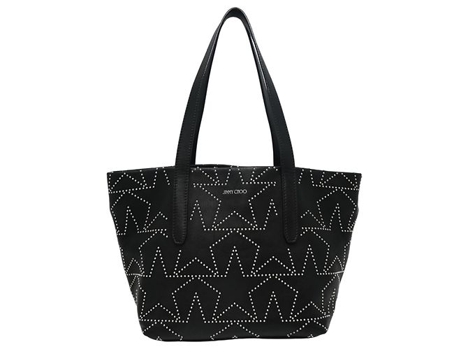 Borsa Tote da donna Jimmy Choo Sofia S Star Studded Nero