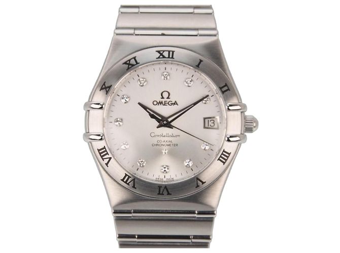Omega Constellation 35mm Automatic Silver Dial 111.10.36.20.52.001 Silvery White