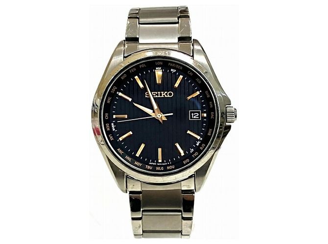 Seiko Selection 7B75-0AA0 Radio-Controlled Solar Watch