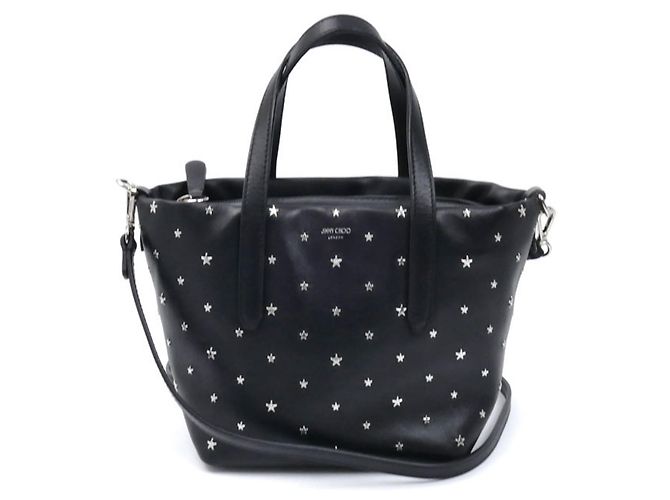 Borsa a spalla 2-Way Mini Pimlico Jimmy Choo Nero