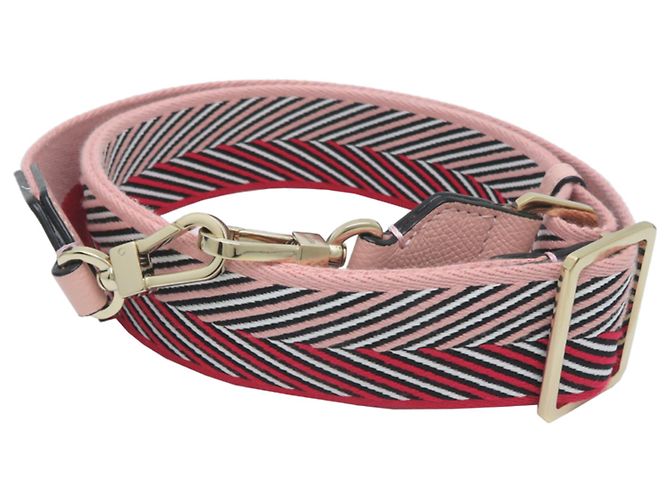 Alça de ombro em jacquard Valextra para mulher Multicor