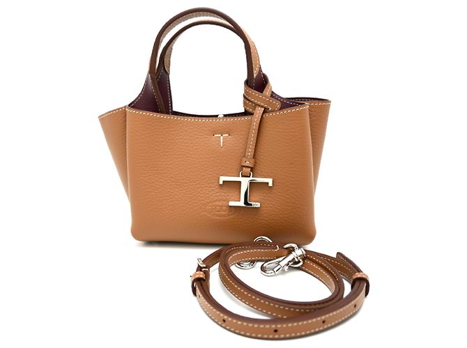 Tod's Micro-Handtasche aus Leder Braun
