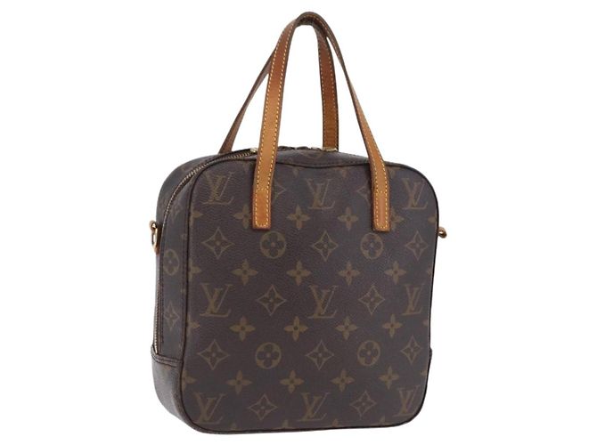 LOUIS VUITTON Monogram Spontini Hand Bag M47500 LV Auth 201165