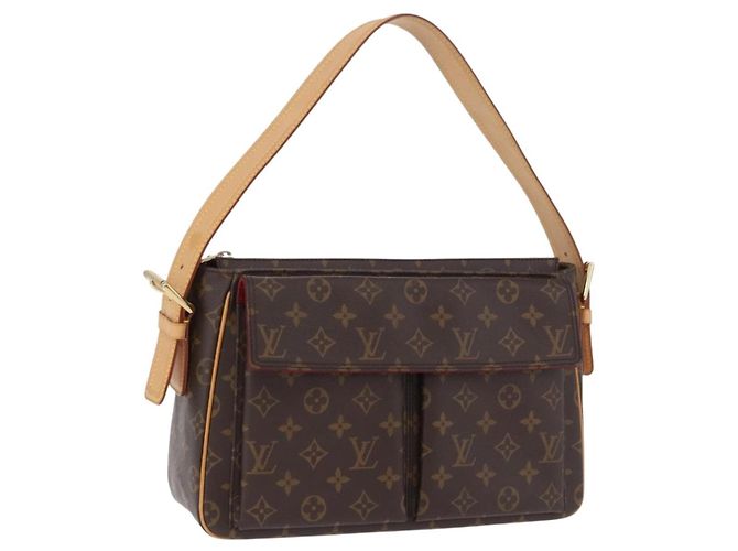 LOUIS VUITTON Monogram Viva Cite GM Shoulder Bag M51163 LV Auth 203290SAV Monogramma