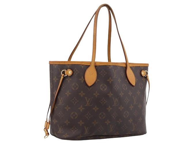 Saco Tote LOUIS VUITTON Monogram Neverfull PM M40155 LV Auth 203177A Monograma