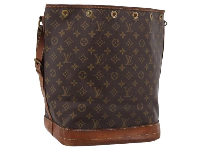 Bolsa de Ombro LOUIS VUITTON Monogram Noe M42224 LV Auth 200730 Monograma