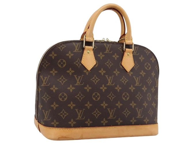 LOUIS VUITTON Monogram Alma Hand Bag M51130 LV Auth 202861V Monograma