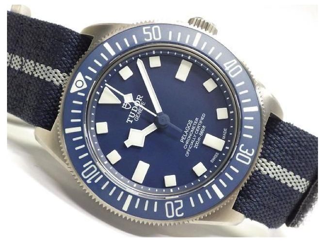 Autre Marque TUDOR Pelagos FXD blue Ref.25707B/23 '23 adquirido Masculino Prata