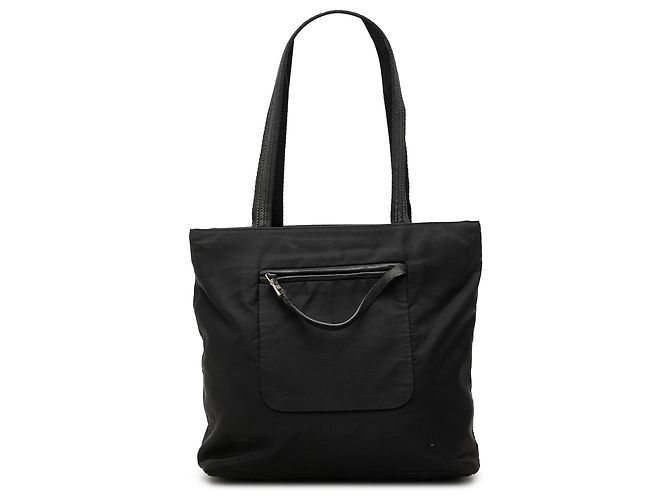 Tote Sacola Prada Tessuto Preta Preto