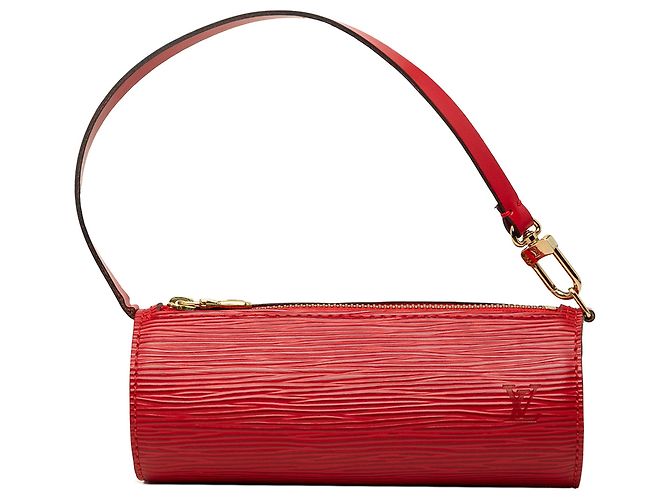 Sac à main Louis Vuitton Epi Pochette Papillon rouge