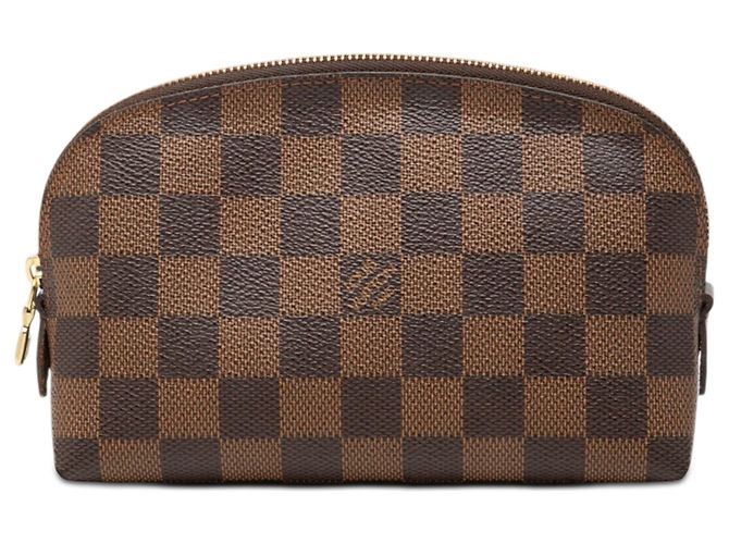 Necessaire PM Louis Vuitton Damier Ebene marrón Castaño