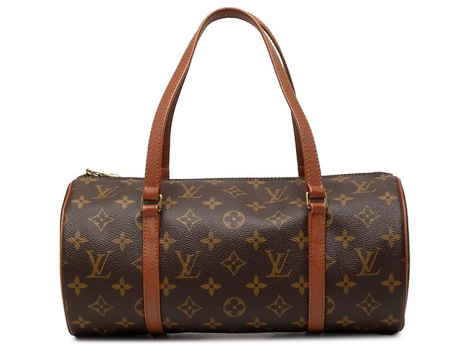 Louis Vuitton Monogram Papillon 30 Handtasche Braun