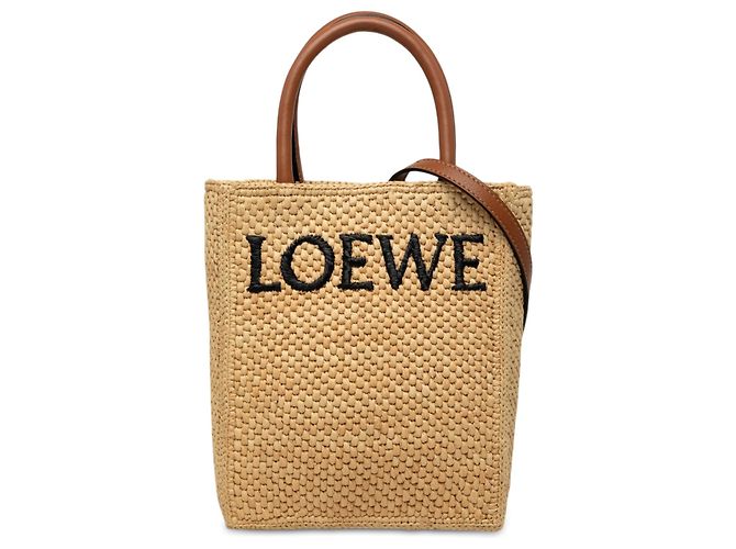 Bolsa LOEWE Raffia Standard A5 Bege