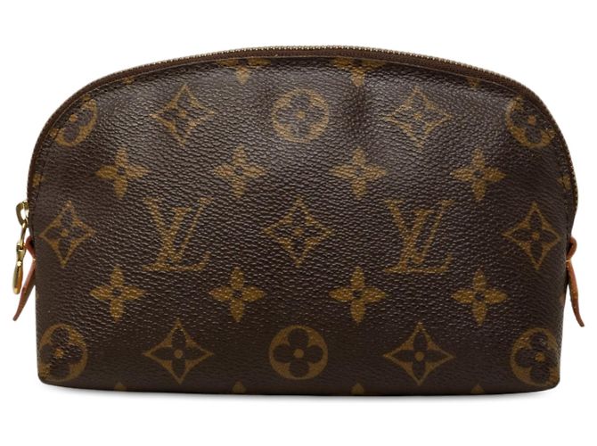 Necessaire PM Monogram Louis Vuitton castanho Marrom