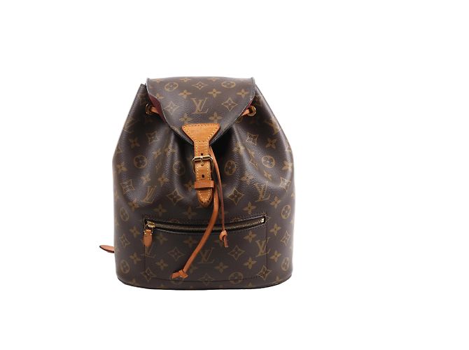 Louis Vuitton Monsley Monogram Canvas Backpack in Brown M43431
