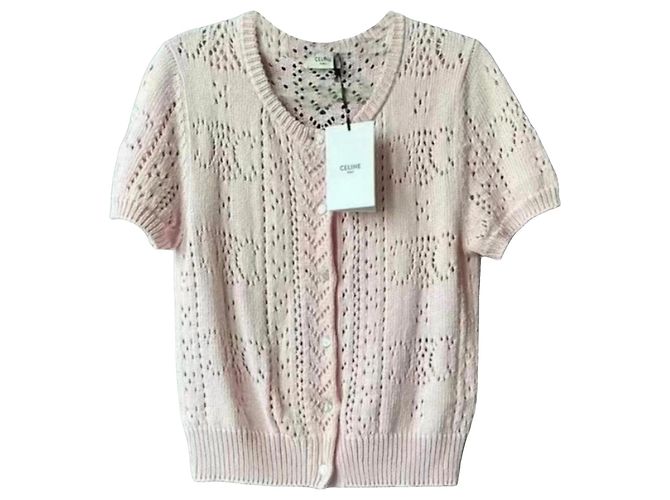 Céline Cotton Tops Multi Color Size L Multiple colors