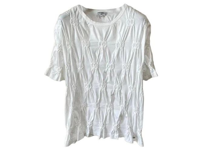 Chanel Cotton Top Multi Color Size M Multiple colors